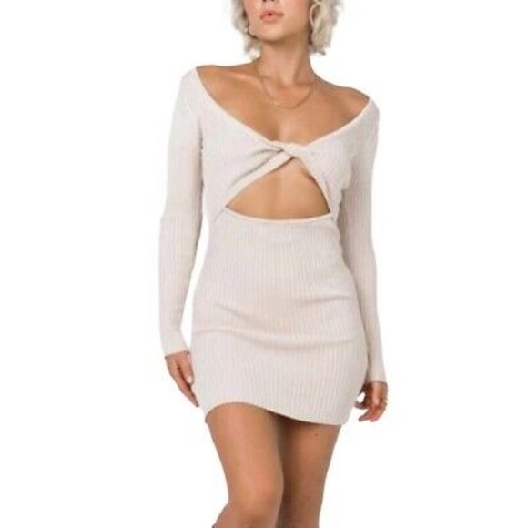 Princess Polly Reversible Knit Dress - size 2 - Picture 4 of 4